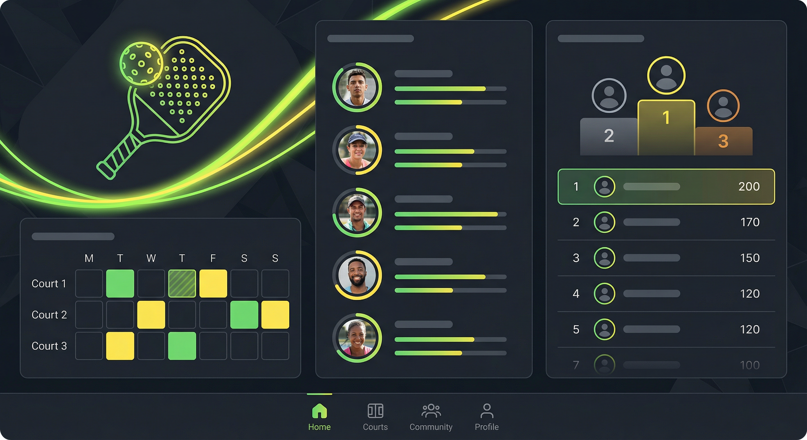 Pickleball Platform